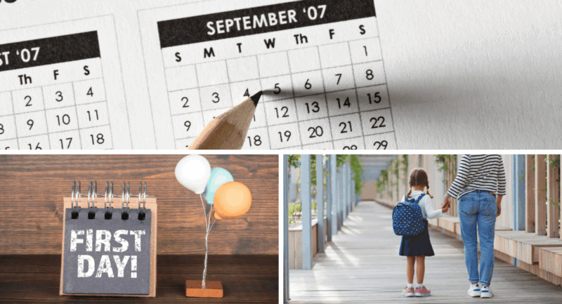 first day of school image