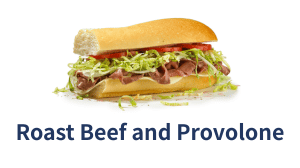 Roast Beef and Provolone image