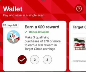 Target Wallet Offer