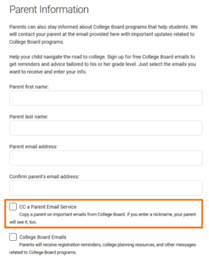 Parent Information