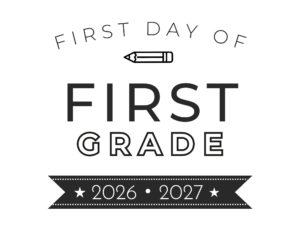 First day of 1st grade sample pdf